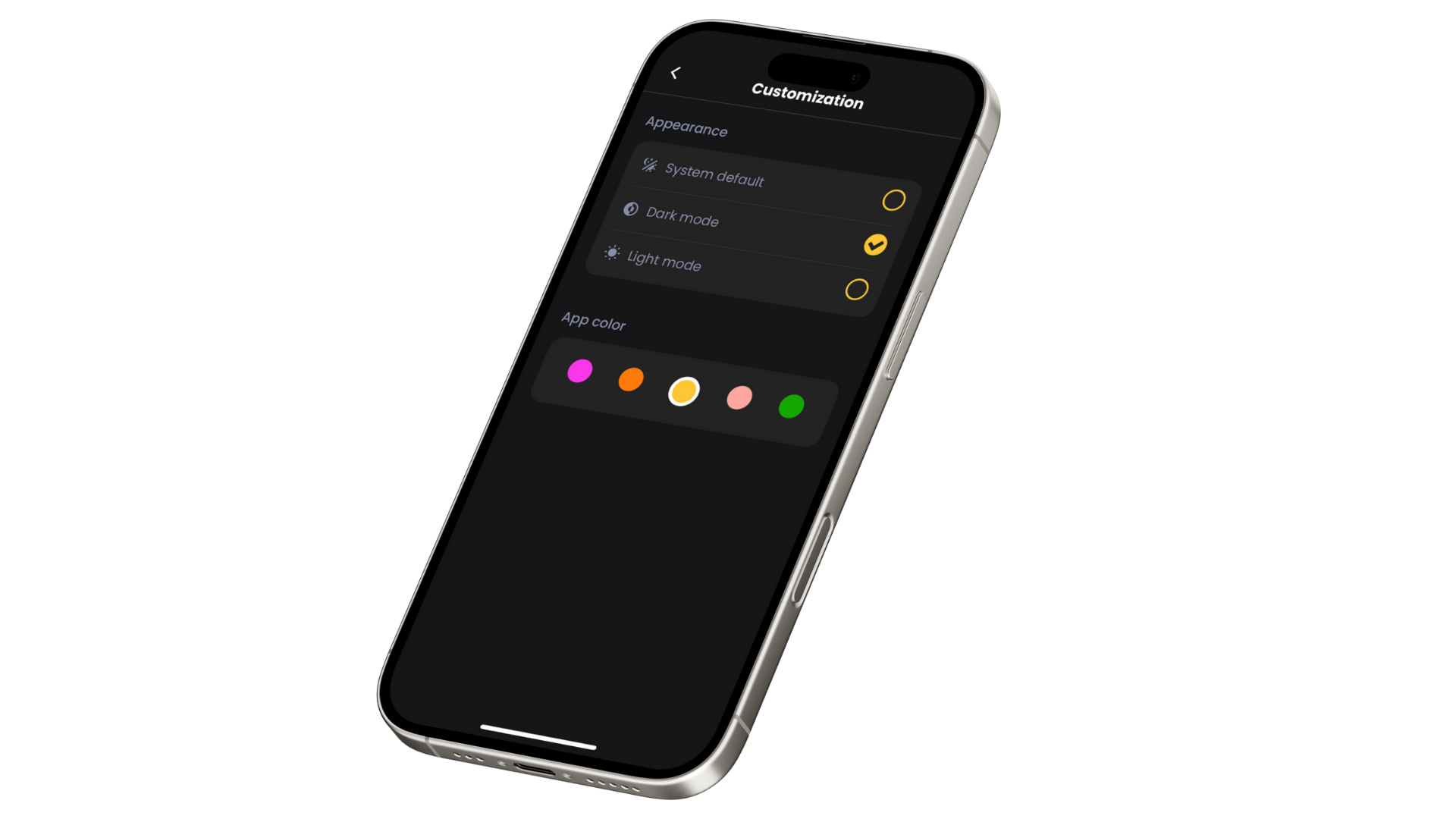 Theme Customization